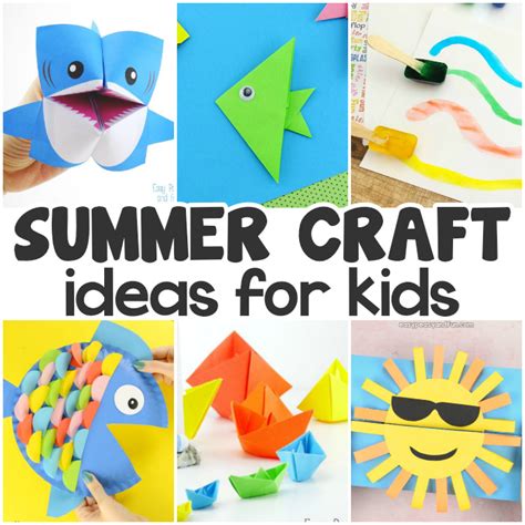 Summer Craft Ideas For Kids To Make