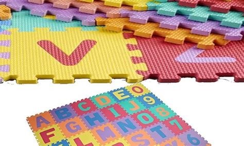 Kids' Alphabet Floor Puzzle Mat | Groupon Goods