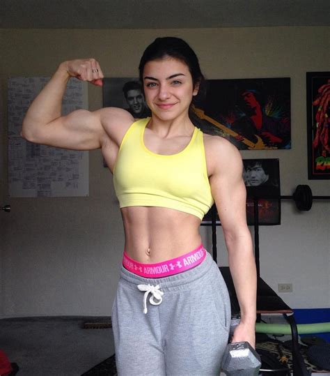 Tessa Barresi 17 year old natural female bodybuilder - instafitnessmodels