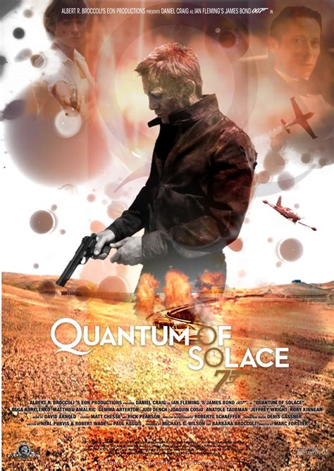 'Quantum of Solace' - Poster 15 | James bond movie posters, James bond ...