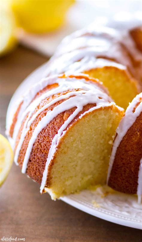 Easy Lemon Bundt Cake Recipe - A Latte Food