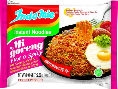 Indomie Instant Fried Noodles Hot & Spicy Mi Goreng India | Ubuy