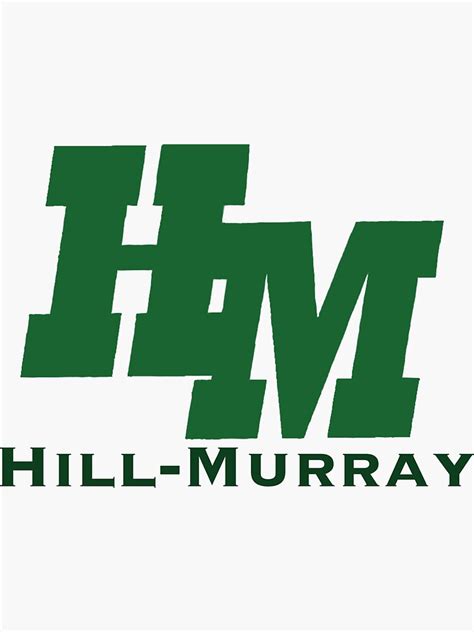 "Hill-Murray High School Logo" Sticker by Outtahere23 | Redbubble