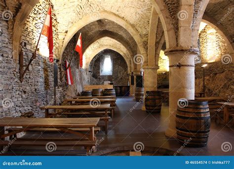 Vianden Castle Above Valley And River Our In Luxembourg Editorial Image ...