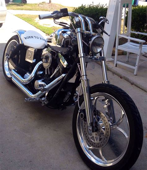 Custom Harley Dyna Wide Glide - 1995 Harley Davidson Dyna Wide Glide ...