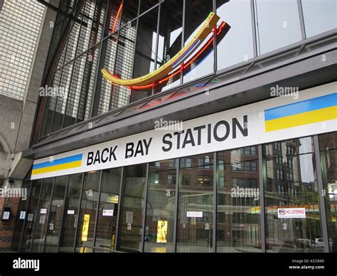 Back Bay Station Boston Massachusetts Stock Photo - Alamy