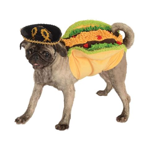 Taco Dog Costume by Rubies | BaxterBoo