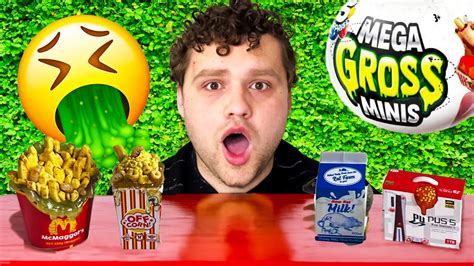 $100 Mega Gross Mini Brands Unboxing! - YouTube