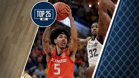 College basketball rankings: Illinois upset by Marquette in final game ...