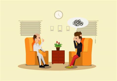 Psychologist Illustration Vector 160691 Vector Art at Vecteezy