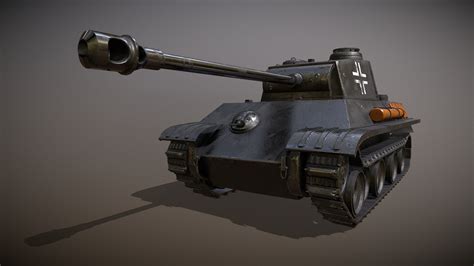 panther tank - 3D model by johnoanimator [effdbd5] - Sketchfab