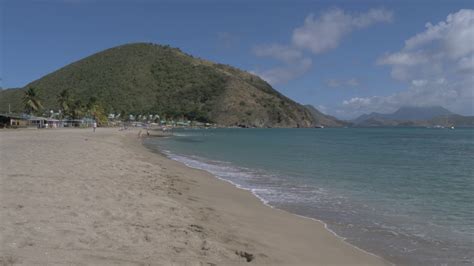 Frigate Bay Beach, St. Kitts, St. Kitts and Nevis, Leeward Islands ...