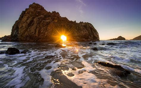 Keyhole Arch Pfeiffer Beach Big Sur California by Unknown [3840x2400 ...