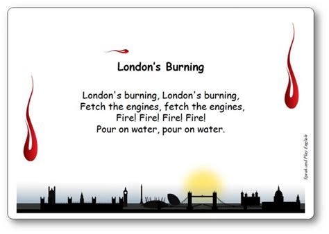 London's Burning - Song with Lyrics in English and French - "Scotland's ...