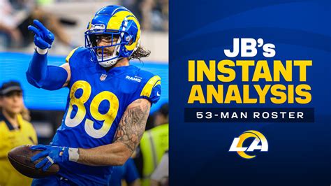 Los Angeles Rams 53-Man Roster Takeaways: All 14 drafted rookies make squad