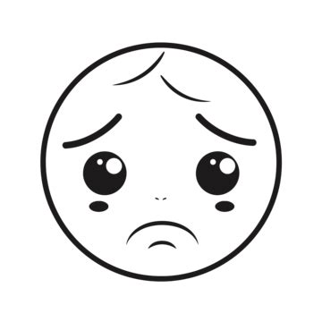 Sad Face Drawing PNG Transparent Images Free Download | Vector Files ...