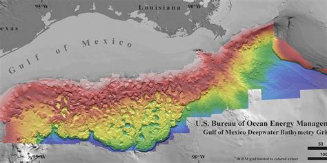 New Seafloor Map Reveals How Strange the Gulf of Mexico Is