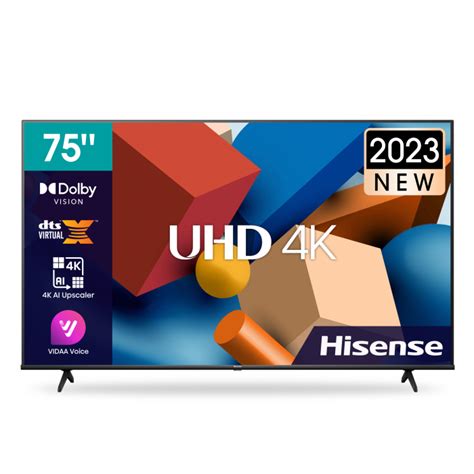 Hisense 75-inch Smart UHD TV 75A6K - HiFi Corporation