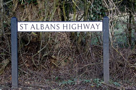 St Albans Highway sign © Geographer cc-by-sa/2.0 :: Geograph Britain ...