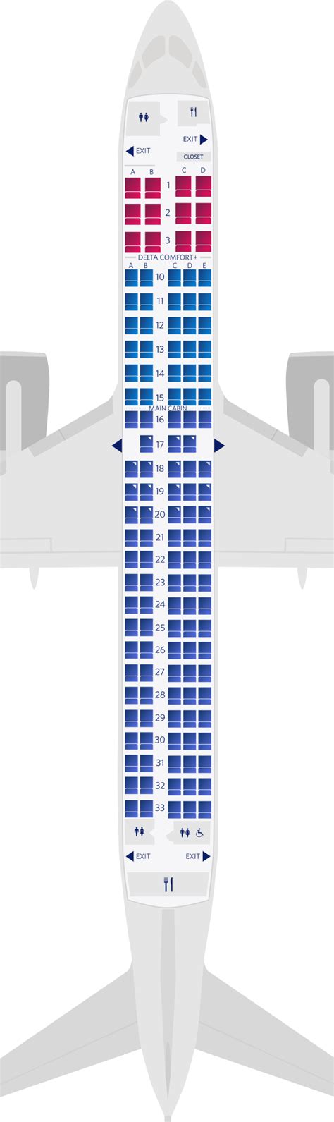 Delta Air Seating Map | Elcho Table