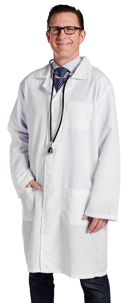 Doctor Lab Coat, White, One Size, Wearable Costume Accessory for ...