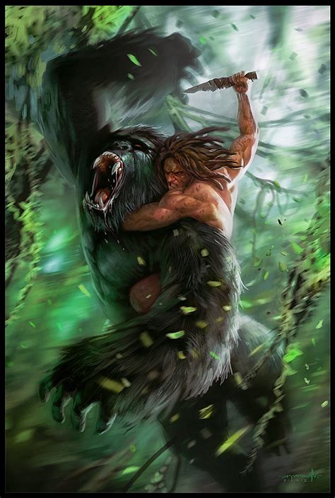 Return of Tarzan - Digital paintings, Fantasy, Illustrations ...