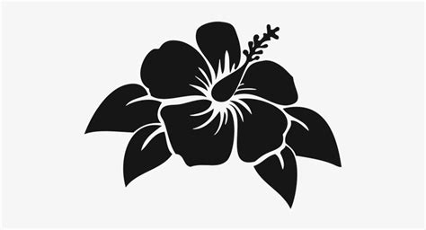 Hibiscus Flower Island Die Cut Vinyl Decal Pv - Hawaiian Flower ...