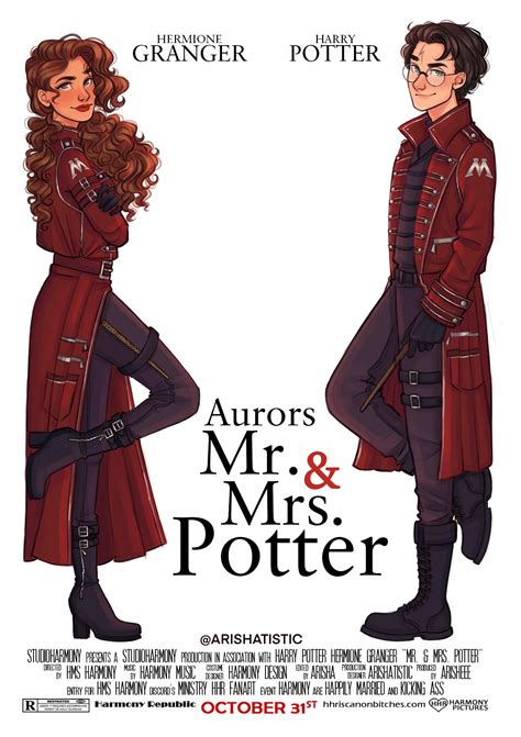 Aurors Mr. and Mrs. Potter for HMS Harmony Discord's "Ministry HHr ...