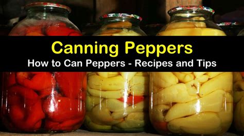 How to Can & Pickle Peppers