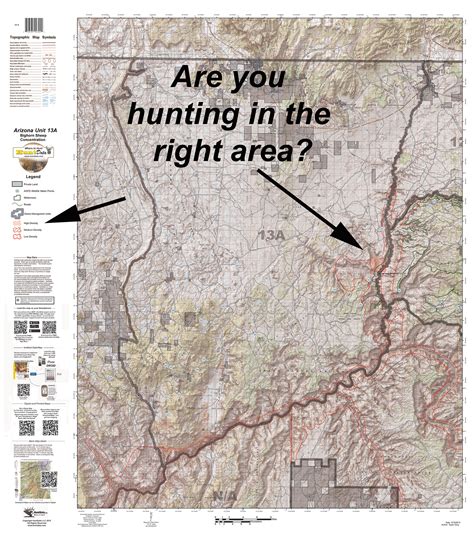 Arizona Bighorn Sheep Maps. - Hunt Data