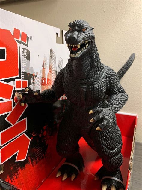 Bandai Final Wars Godzilla Large Vinyl 12" Scale Action Figure - Godzilla