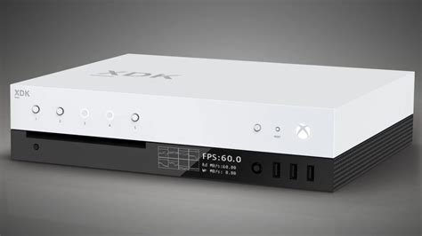 Xbox Scorpio dev kit heeft een framerate counter-scherm