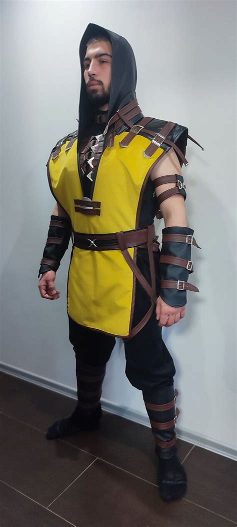 Mortal Kombat Scorpion Cosplay Handmade - Etsy