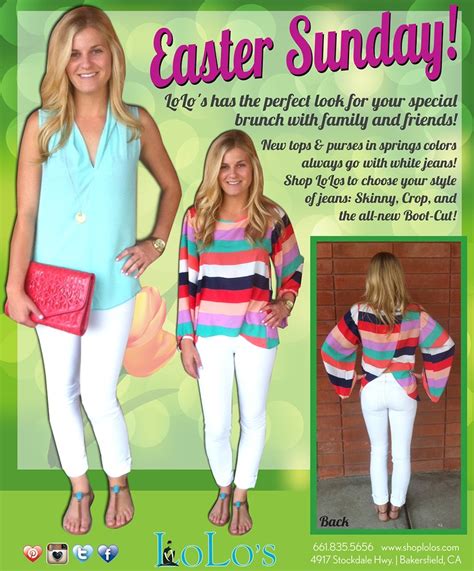 Easter Sunday Time! Do you have your Easter outfit yet? LoLo's has the ...