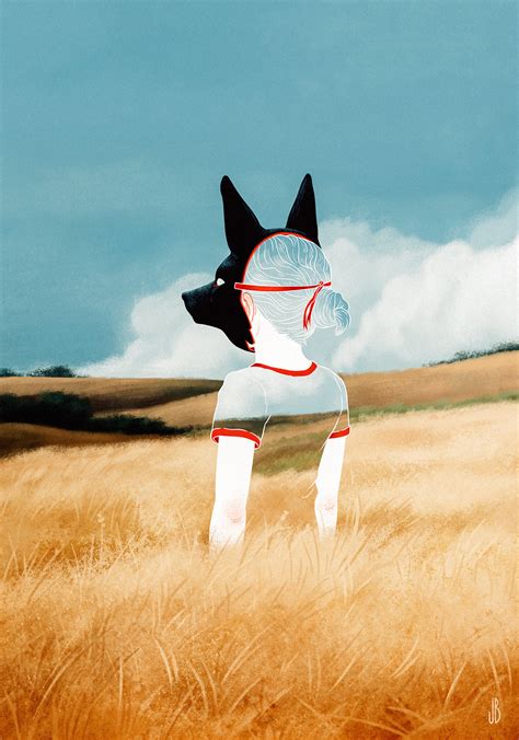 Mysterious Anthropomorphic Illustrations of Dogs,... | Colossal