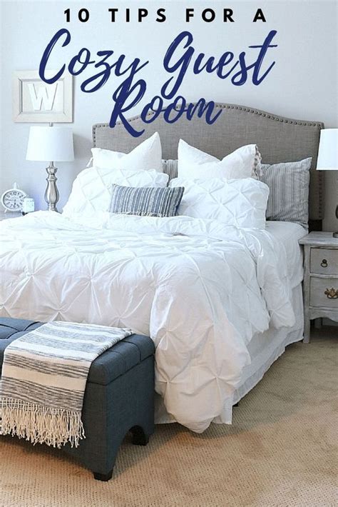 10 Must Haves for a Cozy Guest Room | Guest bedroom decor, Cozy guest ...