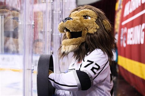 L.A. Kings mascot sued for allegedly grabbing male coworker’s butt ...