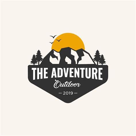 Premium Vector | Adventure logo template,