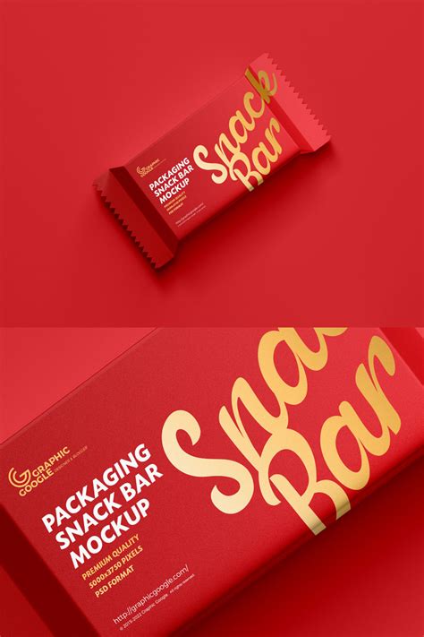 Free Snack Packaging Mockup - Free Mockup Zone