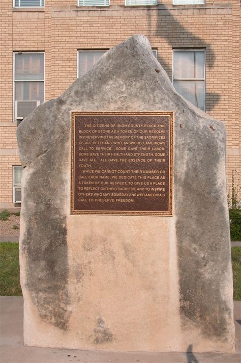 Veterans Memorial, Irion County - The Portal to Texas History