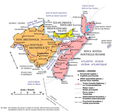 Maritimes Political Map