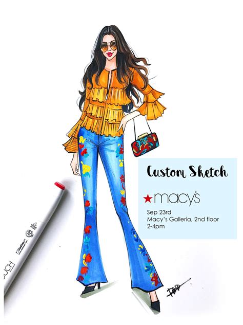 Live Sketch at Macy's Fall Fashion Event — Fashion and Beauty ...