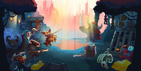 2D game art promo :: Behance