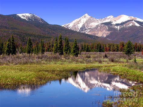 Rocky Mountains Peaks Photograph by Olivier Le Queinec - Fine Art America