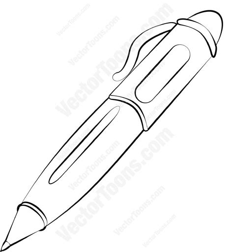 Pen Cartoon Drawing at GetDrawings.com | Free for personal use Pen ...