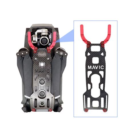 Mavic Gimbal Guard 3K Carbon Fiber Protective Board Gimbal Protector ...