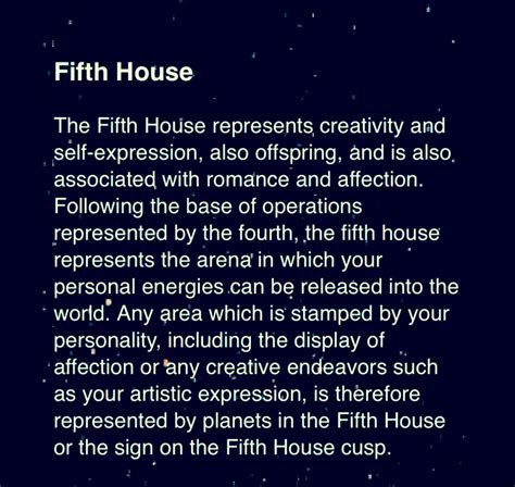 (astrology) (5th house) Fifth House. #Astrology For more Zodiac related ...