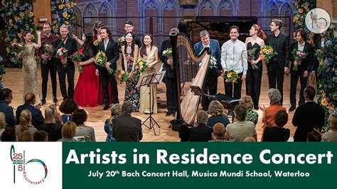 Artists In Residence Concert - YouTube