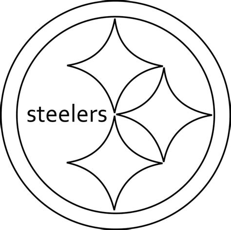 Pittsburgh Steelers Logo coloring page - Download, Print or Color ...