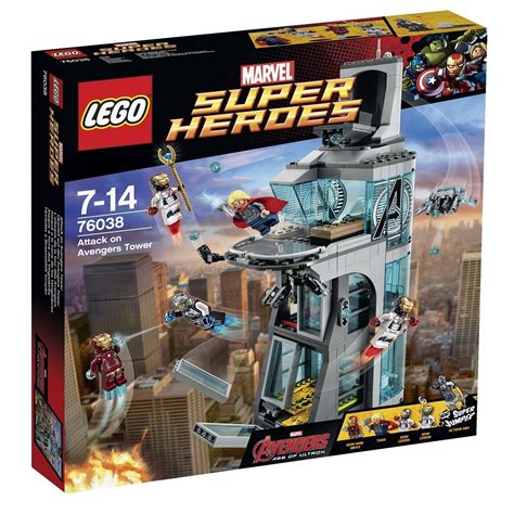 First Official Images of Lego Marvel Age of Ultron Sets are showing up ...